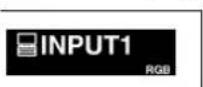 SHARP XG-MB70X - Select the INPUT mode - 3