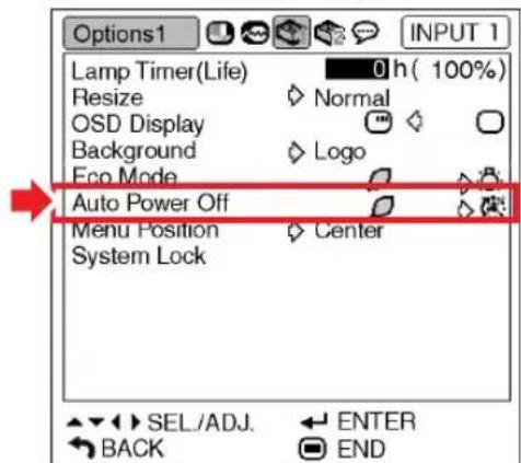 SHARP XG-MB70X - Auto Power Off Function - 1
