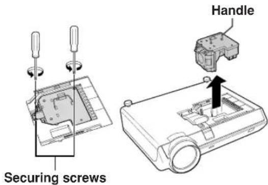 SHARP XG-MB70X - Reset the lamp timer. - 1