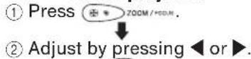 SHARP XG-MB70X - Adjust the focus and the zoom - 7