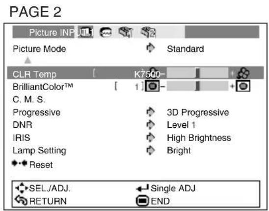SHARP DT-510 - Menu Items - 2