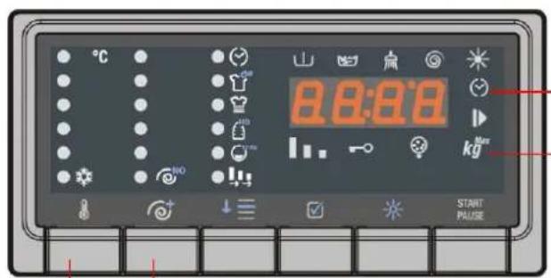 SMEG WDF14C7-2 - SWITCHING ON THE APPLIANCE AND SELECTING THE WASHING PROGRAMME - 1
