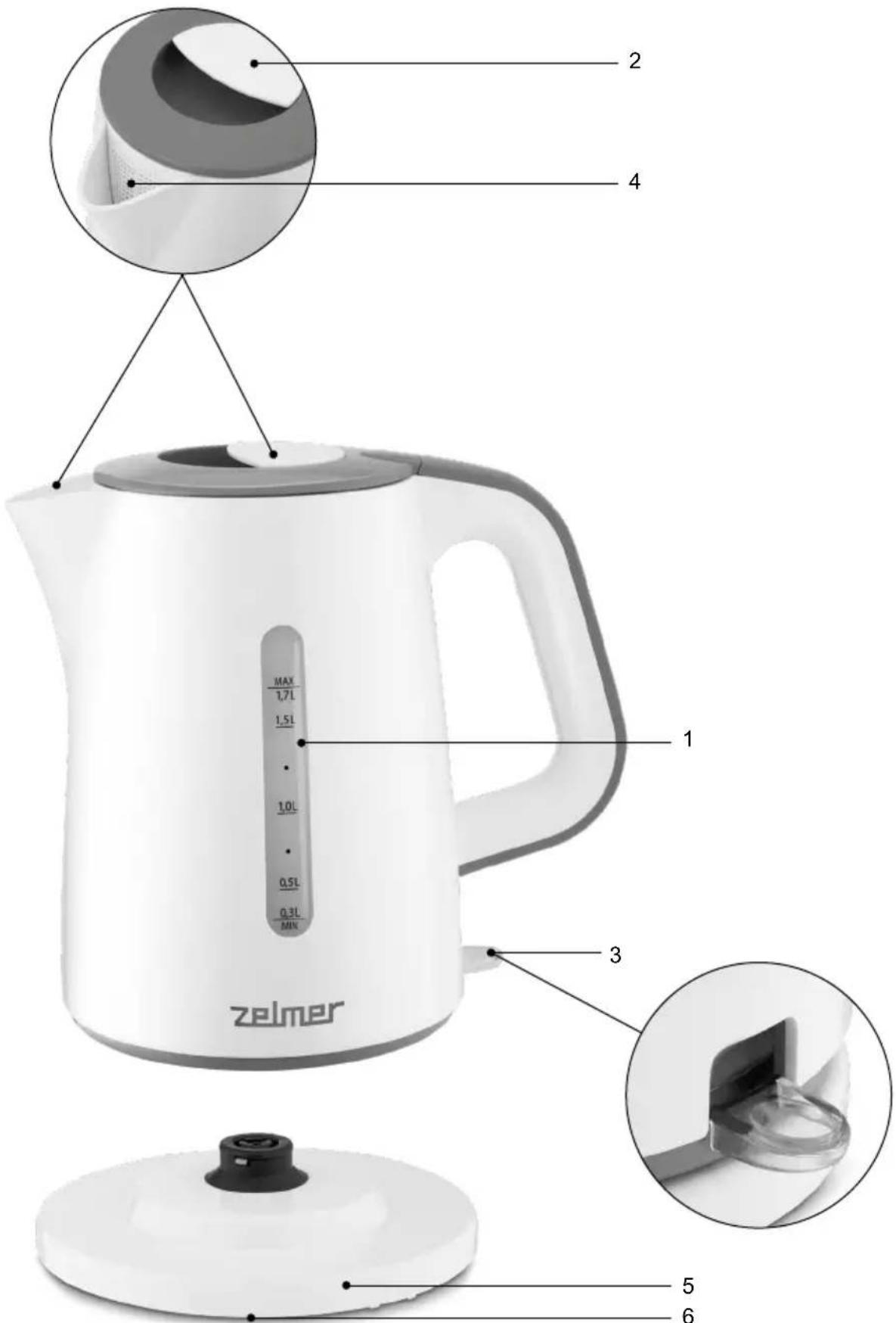 Zelmer ZCK7620S - 1