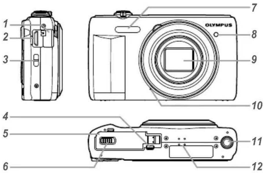 OLYMPUS Stylus VR-360 - Camera unit - 1
