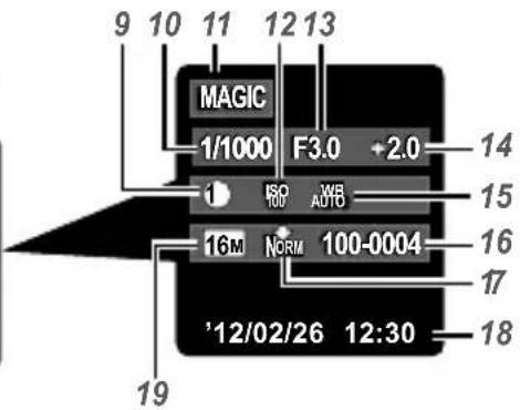 OLYMPUS Stylus VR-360 - Playback mode display - 4