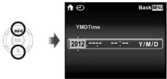 OLYMPUS Stylus VR-360 - Language, date, time, and time zone - 1