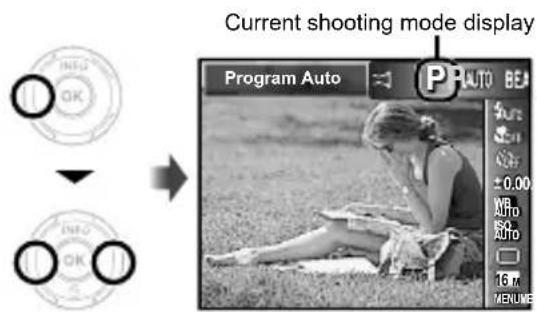 OLYMPUS Stylus VR-360 - Shooting with the optimum aperture value and shutter speed [Program Auto] - 5