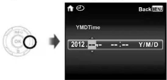 OLYMPUS Stylus VR-360 - Language, date, time, and time zone - 2