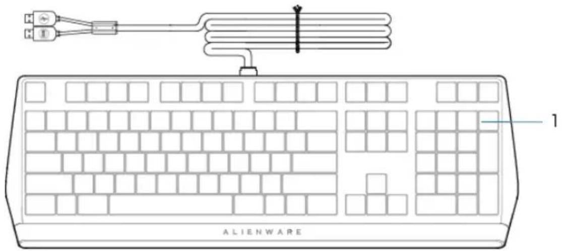 ALIENWARE AW410K - Gesetzliche Angaben 15 - 1