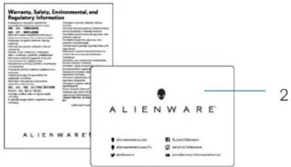 ALIENWARE AW410K - Gesetzliche Angaben 15 - 2