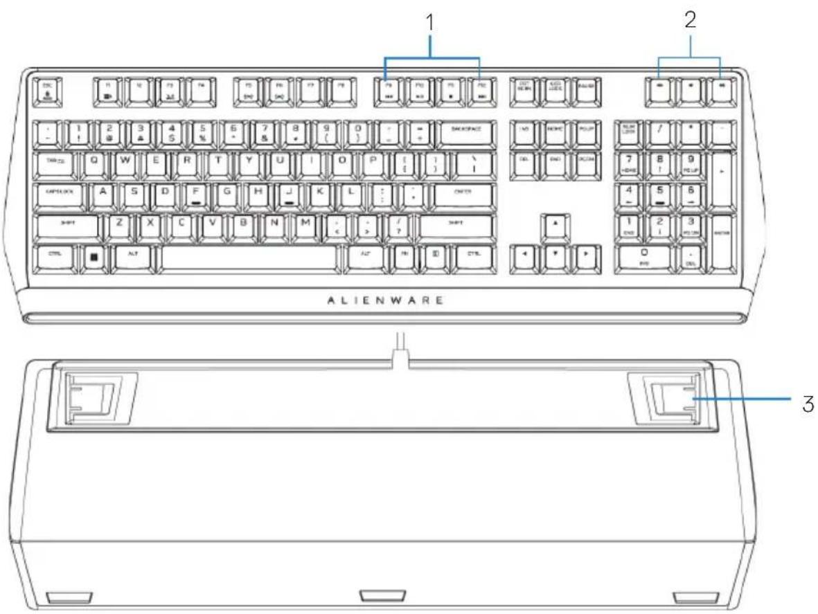 ALIENWARE AW410K - Funktionen und Merkmale - 1