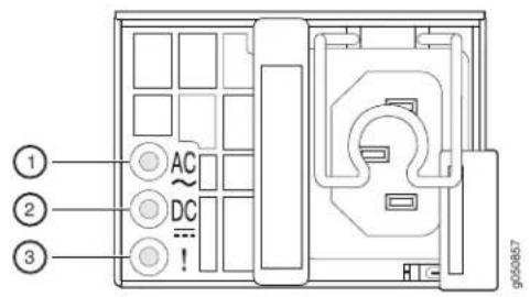 Juniper PTX10001 - PTX10001 AC Power Supply LEDs - 1