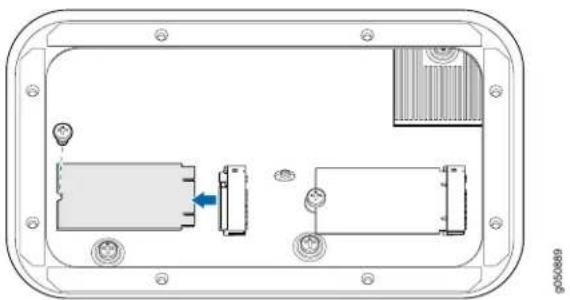 Juniper PTX10001 - Removing a SATA Solid State Drive in a PTX10001 - 2
