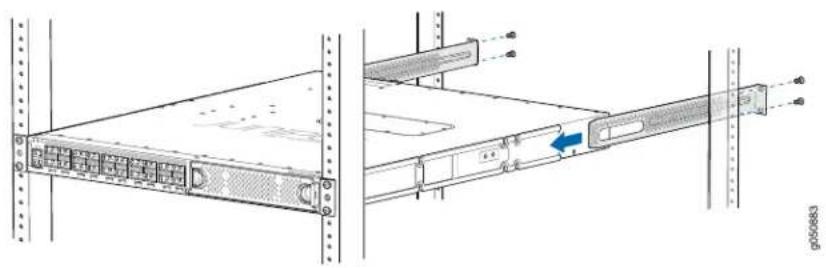Juniper PTX10001 - Mounting the PTX10001 - 3