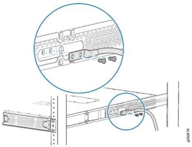 Juniper PTX10001 - Connecting the PTX10001 to Ground - 4