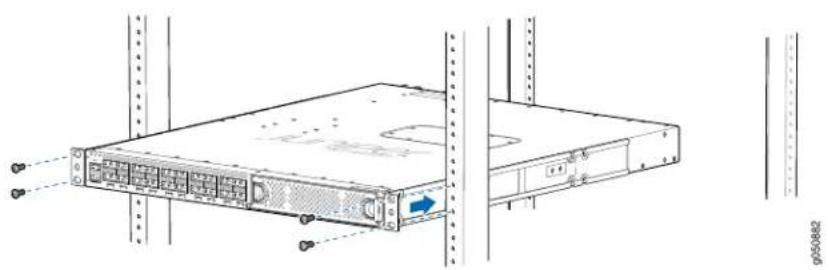 Juniper PTX10001 - Mounting the PTX10001 - 2