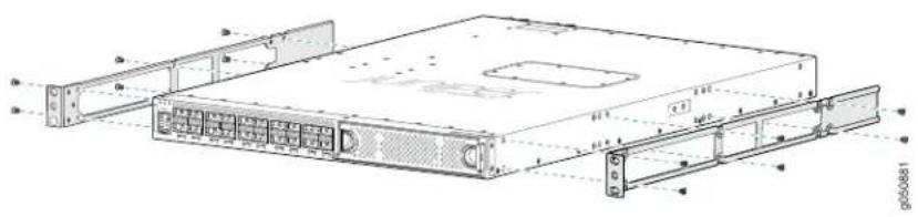 Juniper PTX10001 - Mounting the PTX10001 - 1