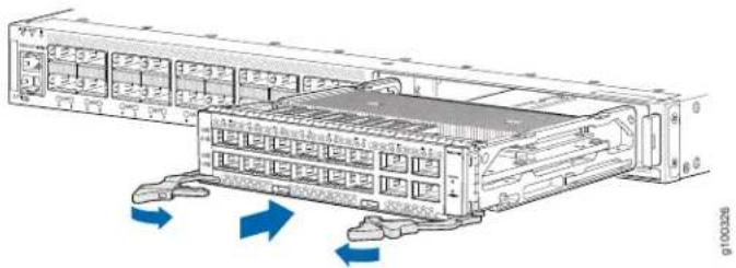 Juniper PTX10001 - Installing a PTX10001 Expansion Module - 6