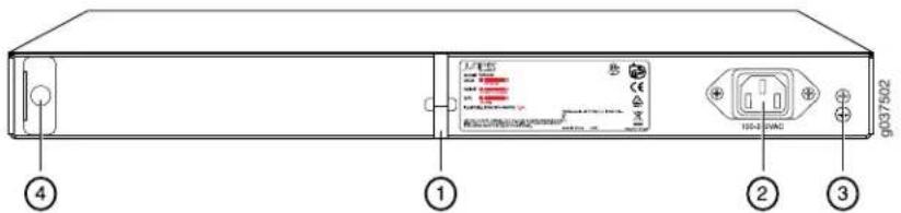 Juniper SRX240H2 - SRX240 Services Gateway Front Panel - 2