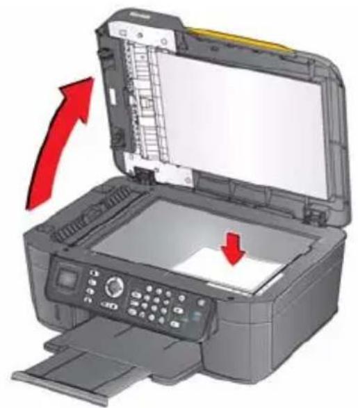 KODAK EasyShare ESP 2170 - Using the scanner glass - 1