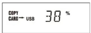 COPY CARD→USB 30 %