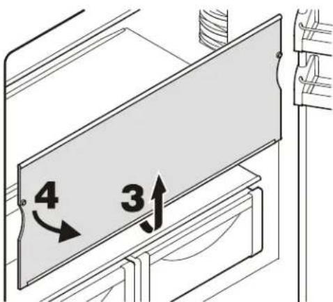 LIEBHERR HCB 2061 - Removing the shelves - Figure 13 - 1