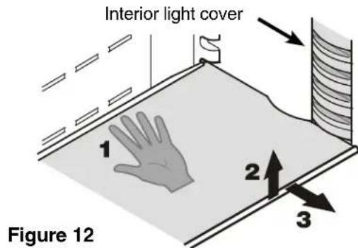 LIEBHERR HCB 2061 - Repositioning the shelves - Figure 12 - 1