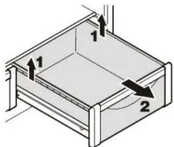 LIEBHERR HCB 2061 - To install the BioFresh drawer - 1