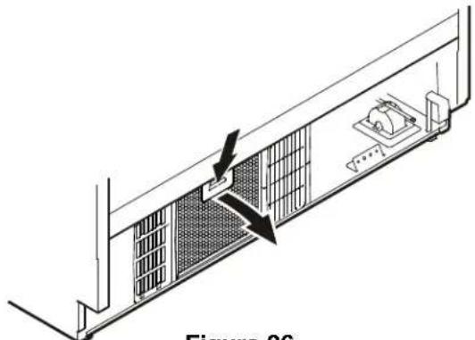 LIEBHERR HCB 2061 - Cleaning the Air Filter - 2