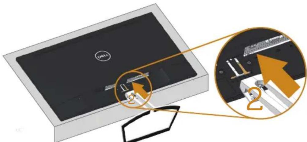DELL S2718HN - Ständer anschließen - 2