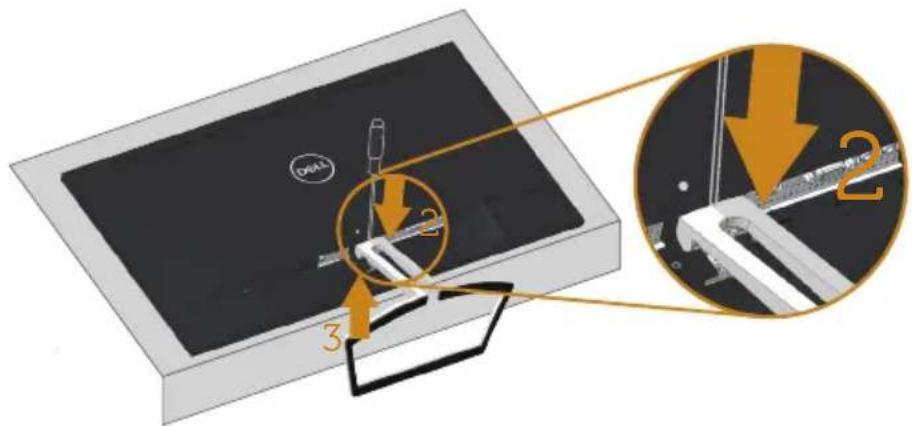 DELL S2718HN - Ständer entfernen - 5