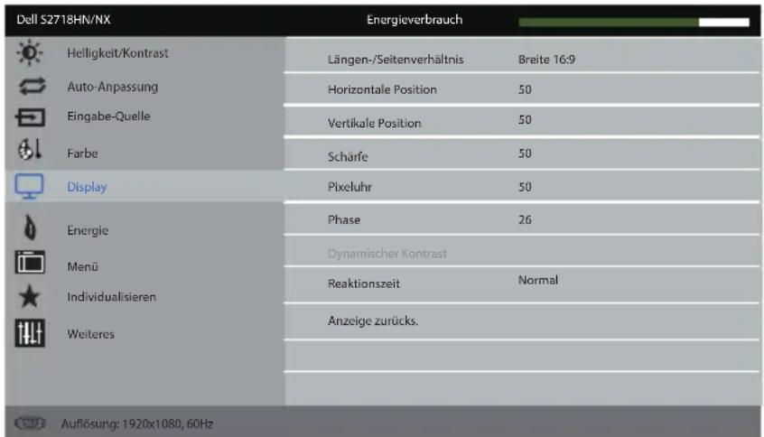 DELL S2718HN - Voreingestellte Modi - 5