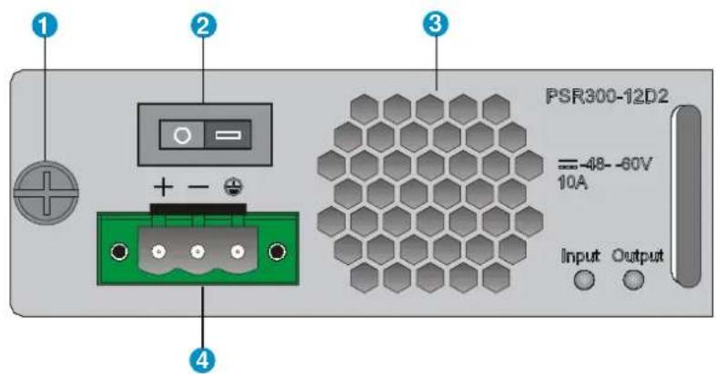 PSR300-12D2 = -48 - 60V 10A Input Output