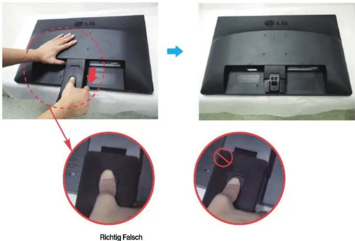 LG E1910T - Anschließen des Displays - 2