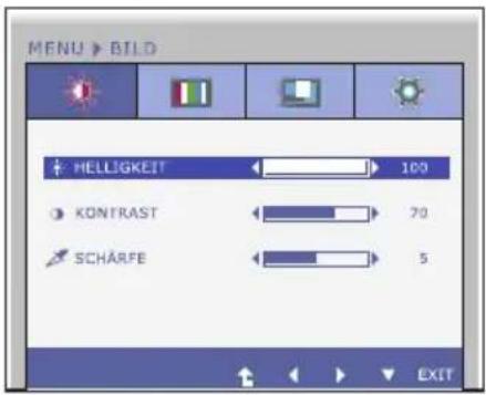 LG E1910T - Untermenü Beschreibung - 2