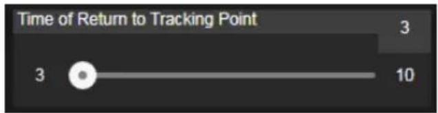 Time of Return to Tracking Point 3 10