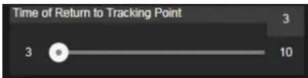 Time of Return to Tracking Point 3 10