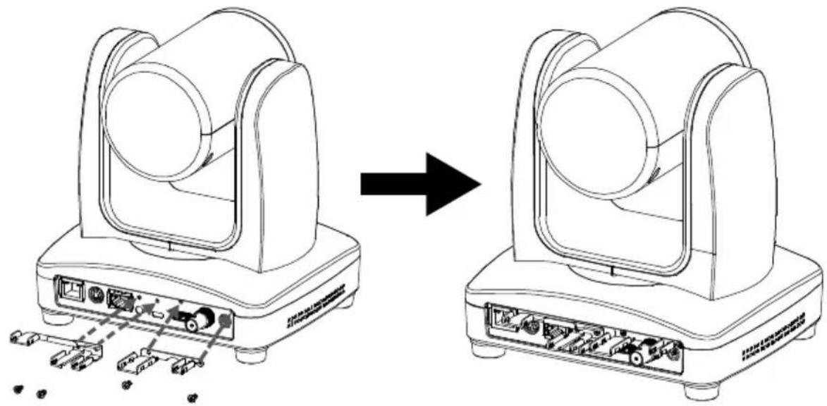 AVer PTC310U - Install Cable Fixing Plate - 1