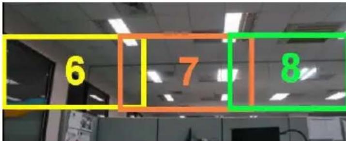 6 7 8