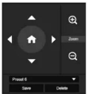 Zoom Preset 6 Save Delete