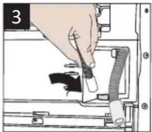 GRUNDIG GTN38250MGCG - Connecting the water drain hose - 3