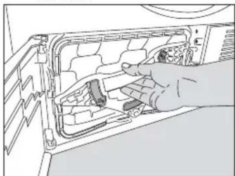 GRUNDIG GTN38250MGCG - Cleaning the filter drawer - 2