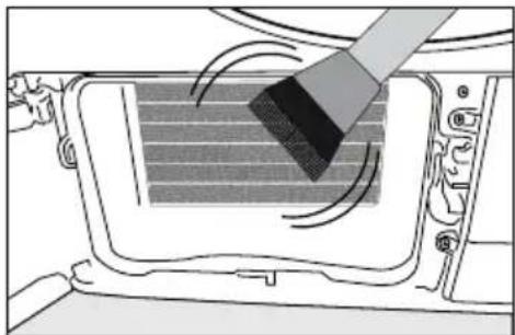GRUNDIG GTN38250MGCG - Cleaning the evaporator - 2
