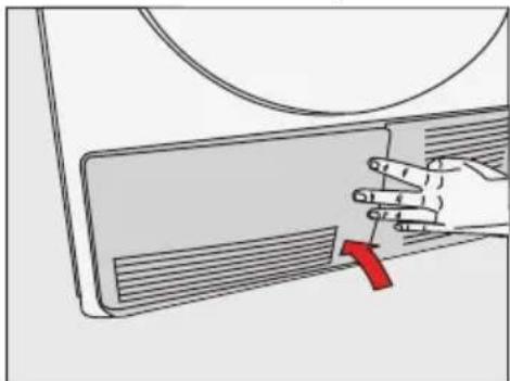GRUNDIG GTN38250MGCG - Cleaning the filter drawer - 12
