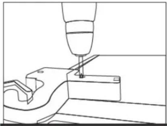 BLOMBERG KQD1327PX - Adjusting the gap between the upper door - 3