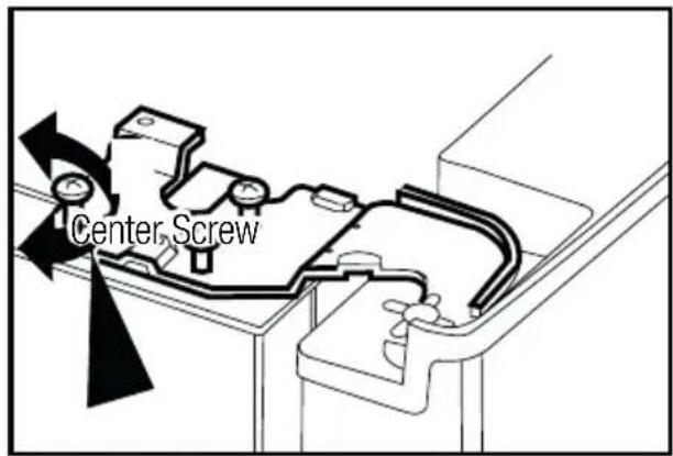 BLOMBERG KQD1327PX - Adjusting the gap between the upper door - 4