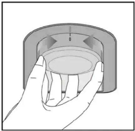 ZENITH ZCS3552W - TEMPERATURE ADJUSTMENT - 1