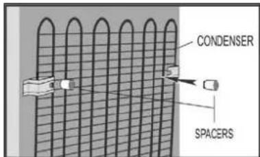 CONDENSER SPACERS