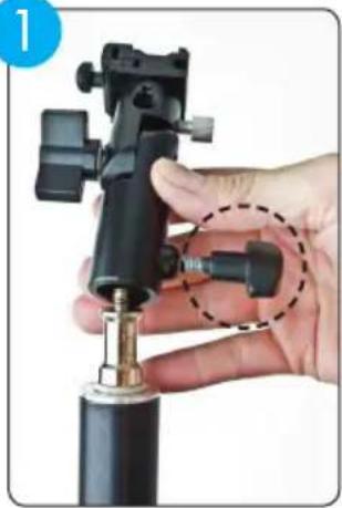 Westcott Apollo - ADJUSTABLE BRACKET SETUP AUSAGE - 1