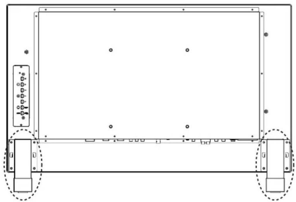 BOSCH UML-553-90 - Placing the Monitor on a Desktop - 2